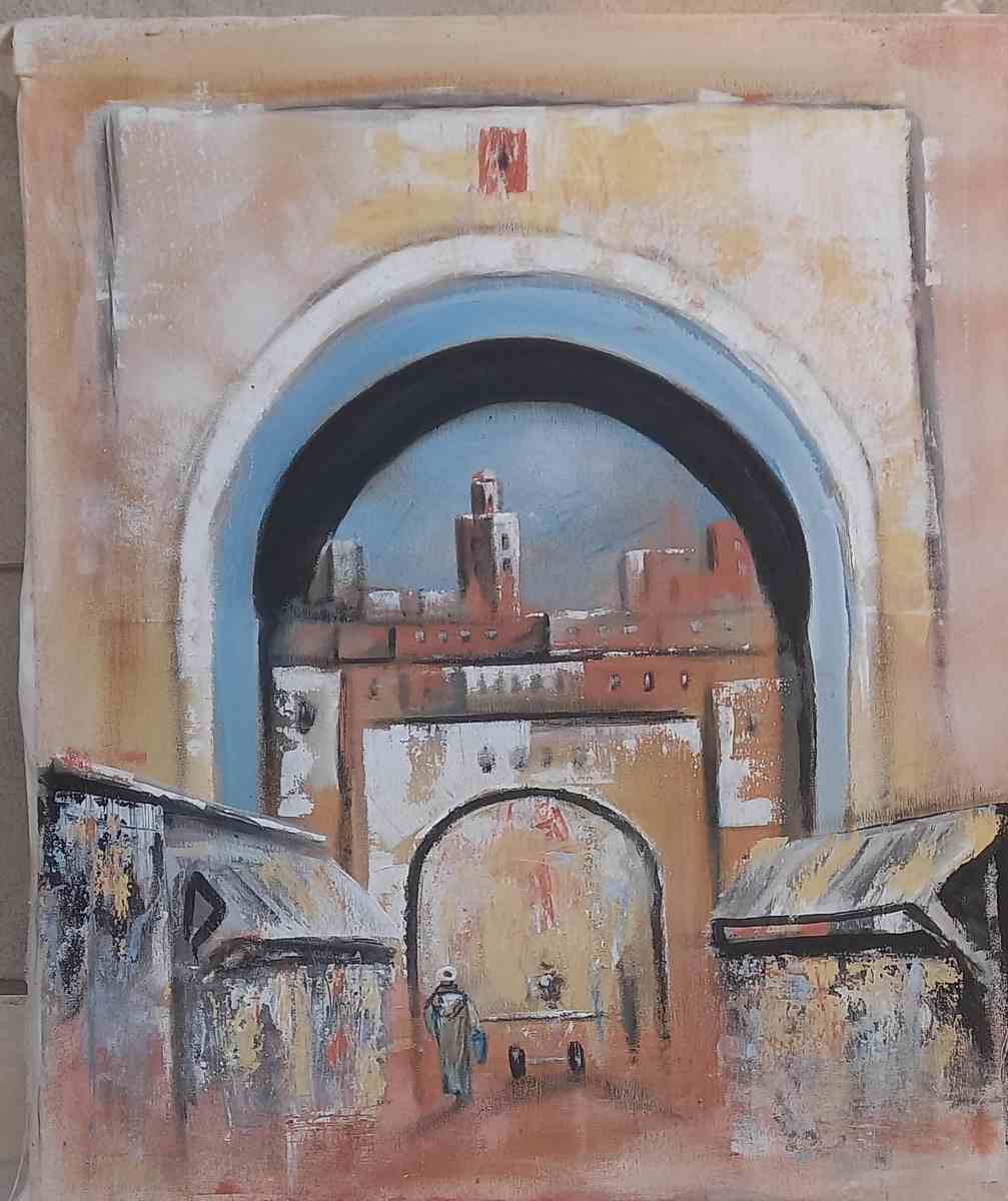 معاينة اللوحة على الحائط